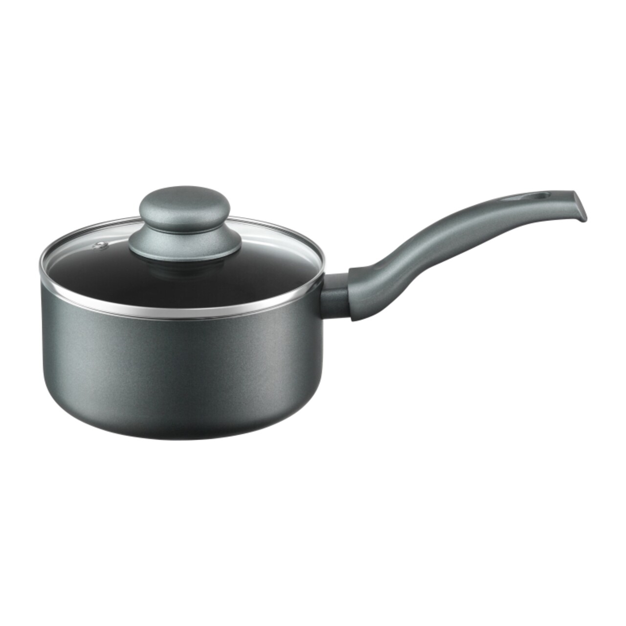 Cratita cu capac Graphite, Ambition, 16 cm, 1.5 L, aluminiu, invelis Ilag non-stick - imagine 3